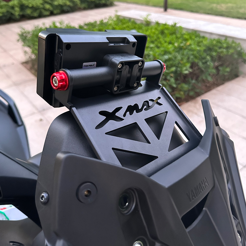 21-23款雅马哈xmax300改装手机导航多功能拓展支架摩托车配件大全