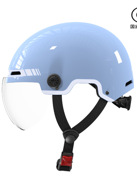 新晓安3C认证头盔电动电瓶车女摩托车半盔男四季通用夏季安全帽冬