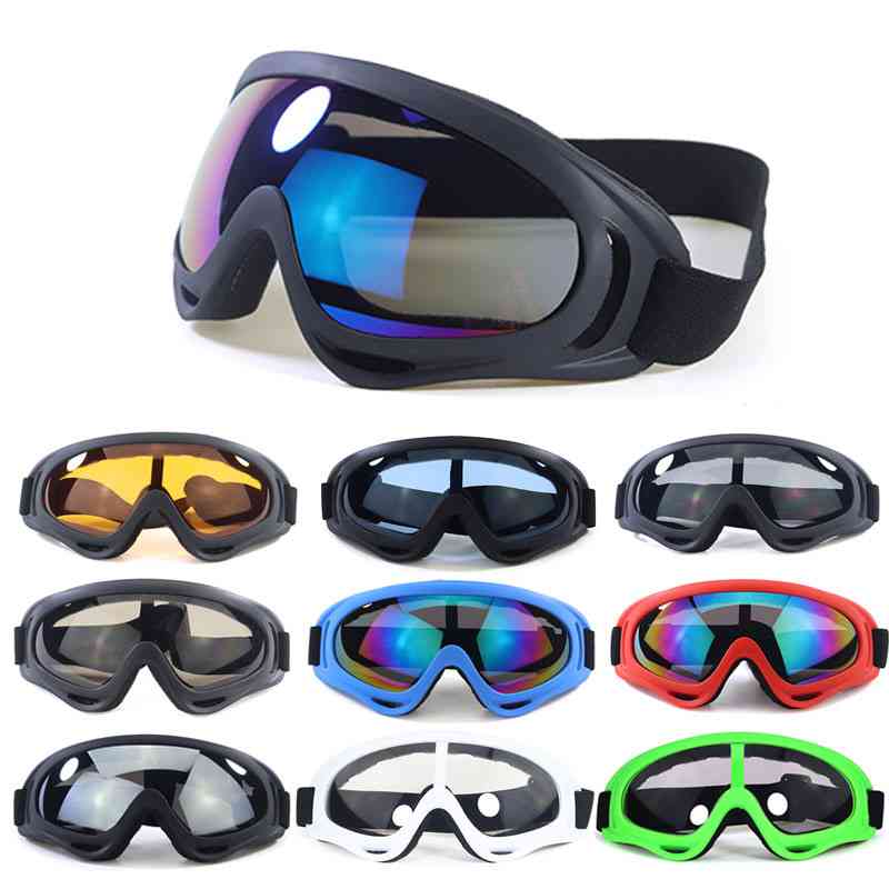 工厂现货X400护目镜 越野风镜摩托车风镜 滑雪眼镜男女 防护眼镜