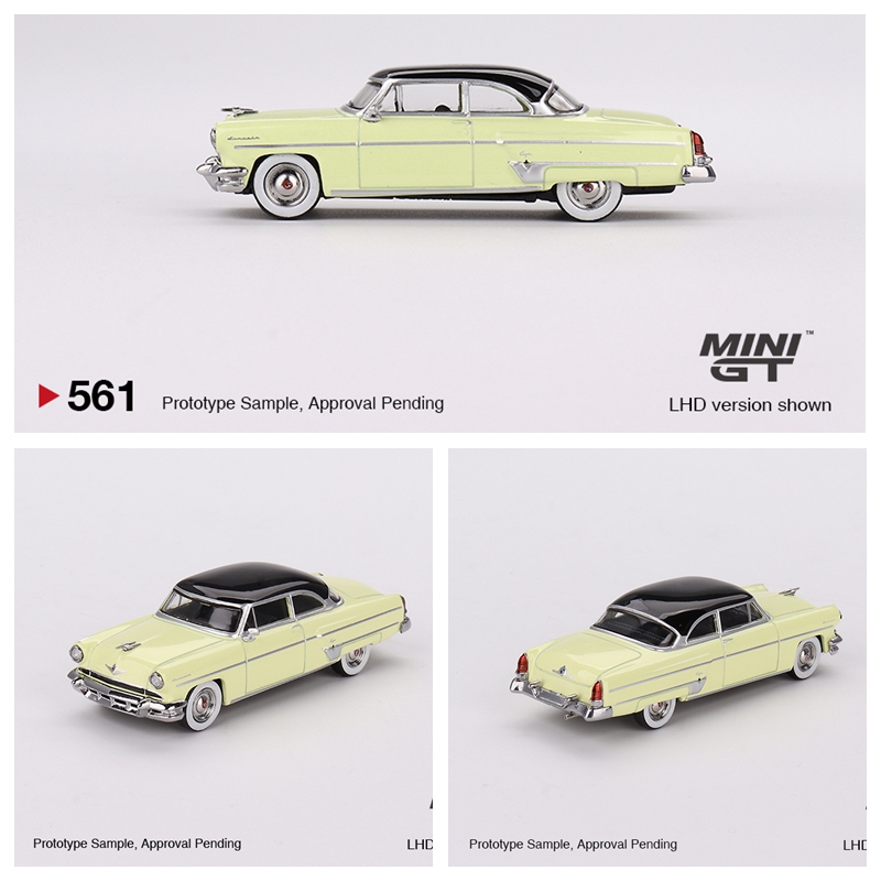 TSM MINIGT 1:64 林肯Lincoln Capri 1954合金汽车模型 成品收藏
