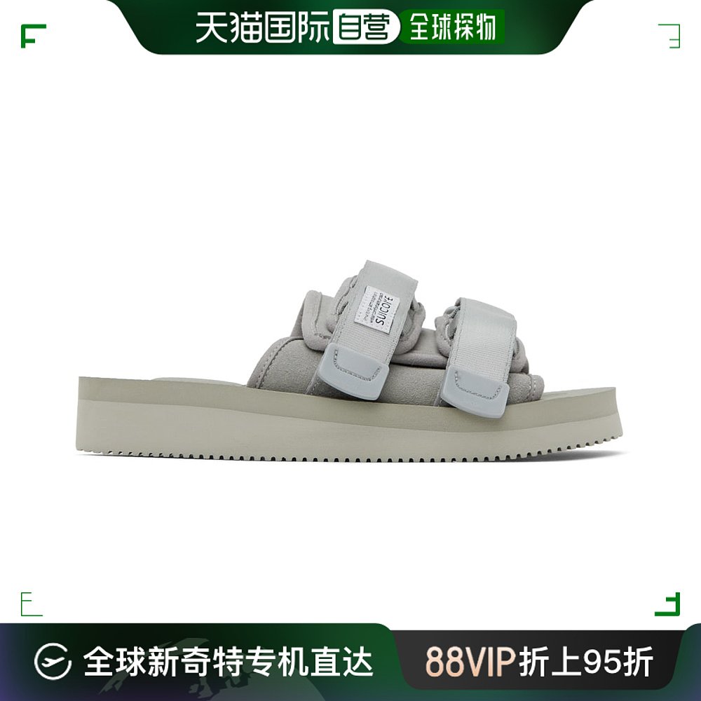 香港直邮潮奢 Suicoke 男士 灰色 MOTO-VS 凉鞋 OG056VS