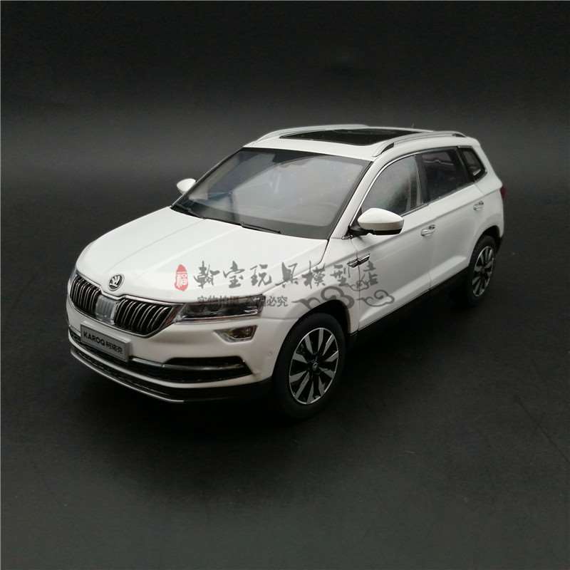 高档1：18 国产原厂上海大众 斯柯达 柯珞克 模型 KAROQ合金汽车