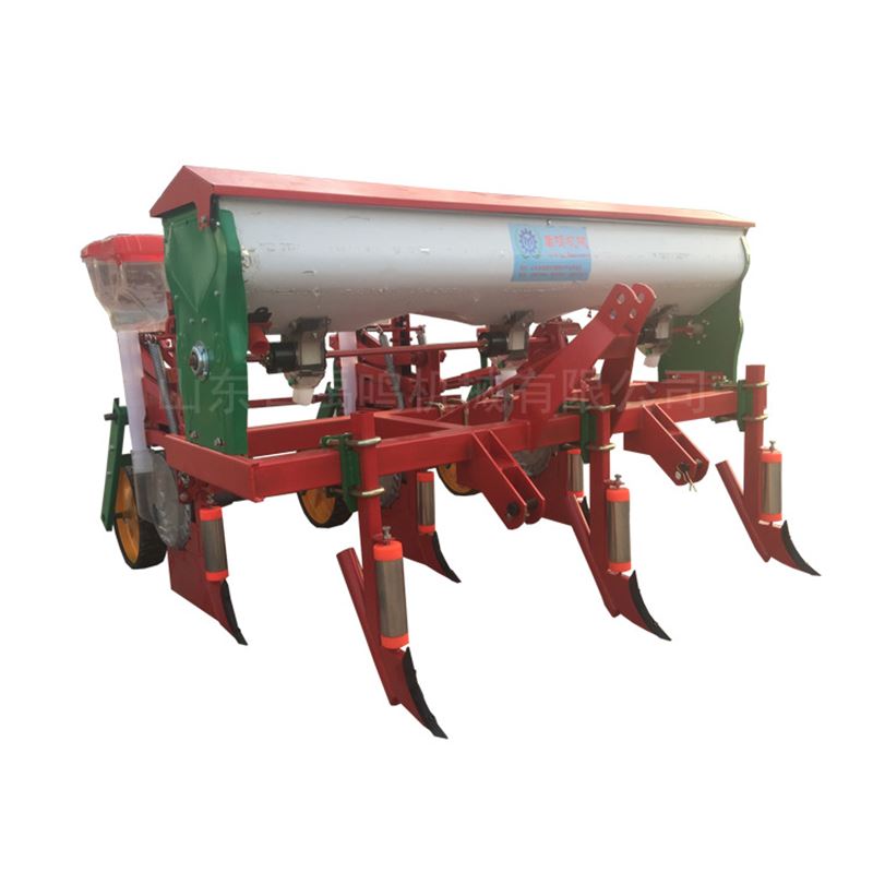 新型四轮拖拉机带玉米 大豆播种机悬浮式播种机 免耕加施肥点播机