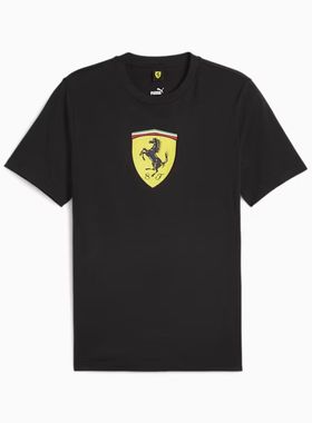 Puma/彪马男T恤运动短袖圆领法拉利logo赛车服夏季半截袖623805