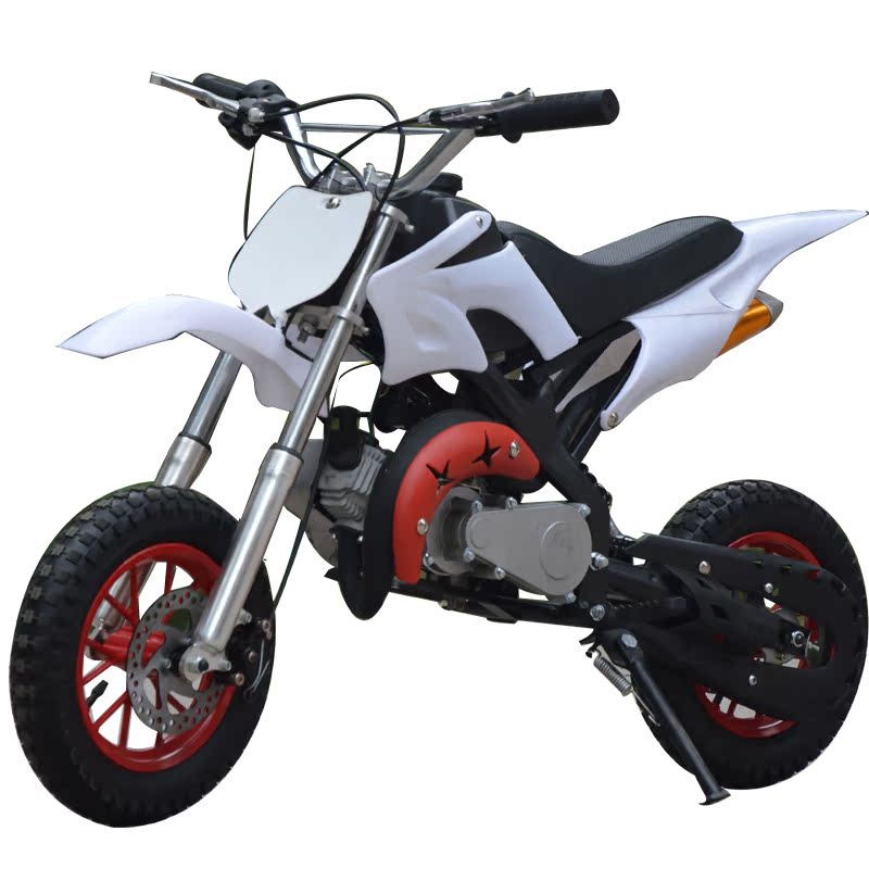 迷你摩托车49cc手拉启动小摩托2冲程混合油使用休闲娱乐小孩玩具