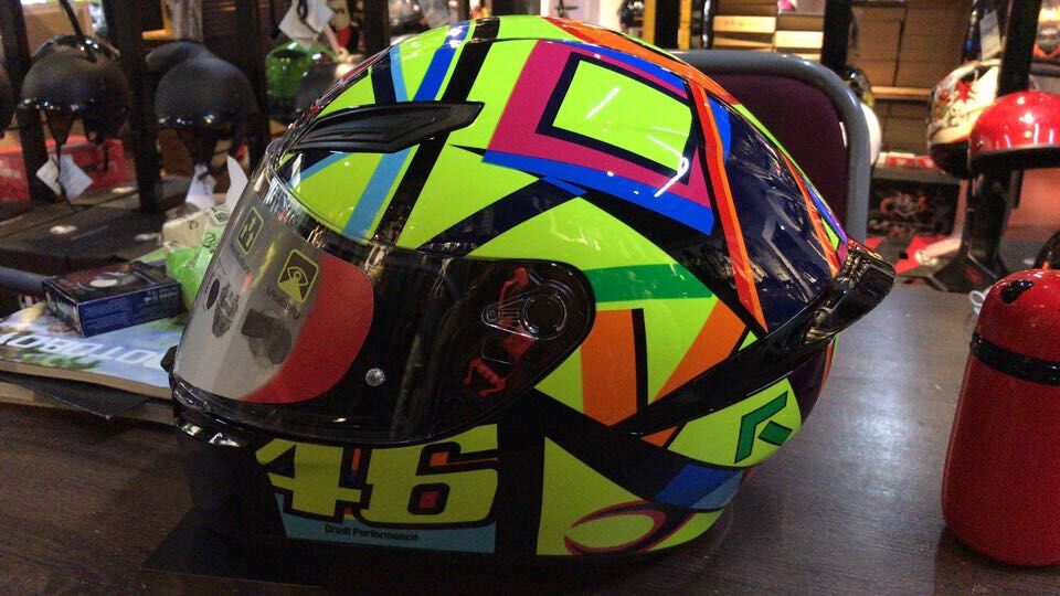 AGV K1正品小乌龟日月罗拉骑士机车全盔男全覆式跑盔男摩托车头盔