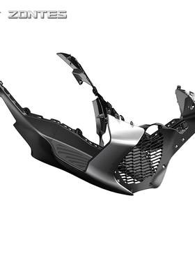 升仕ZT350T-E踏板摩托车前左右脚踏板搁脚装饰罩下导流罩包围外壳
