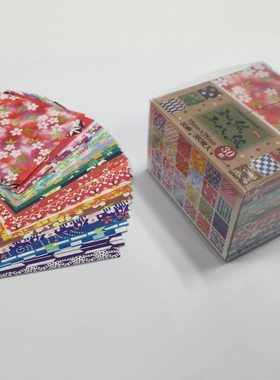 包邮showa日本千代纸和纸千纸鹤素材纸折纸纸专360张背景纸手张纸
