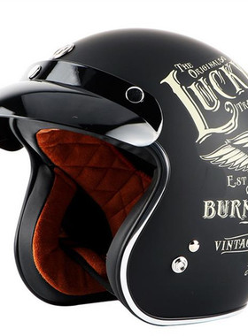 美国队长风格复古头盔TORC系列3/4摩托车头盔DOT认证T50