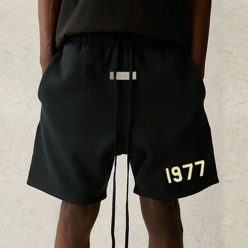 FOG复线ESSENTIALS健身美式潮夏季男运动短裤1977休闲时尚五分裤