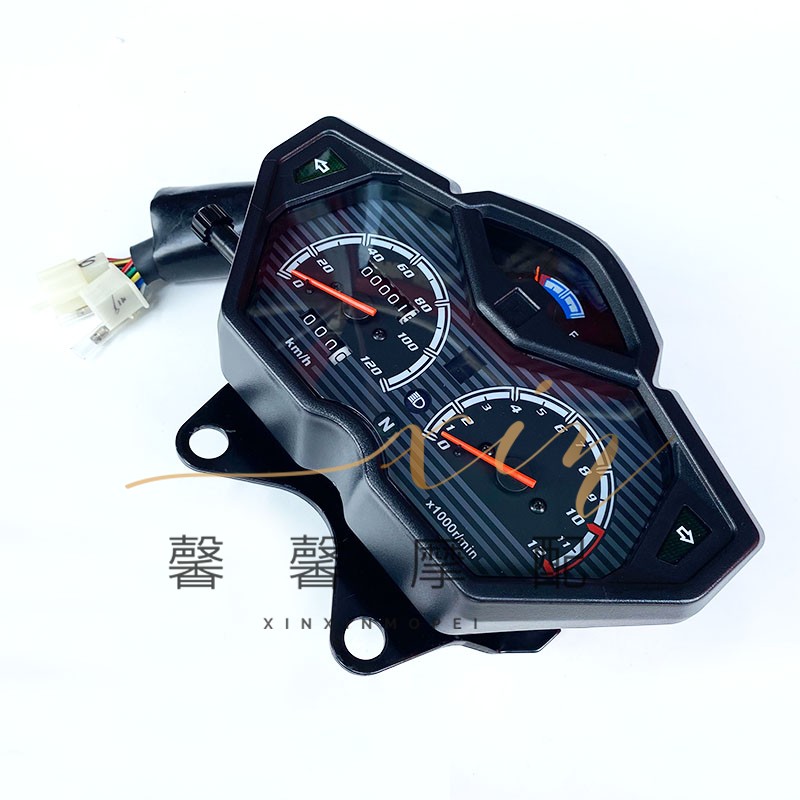适用于钱江超金刚摩托车配件QJ125-25/QJ150-25仪表总成里程表