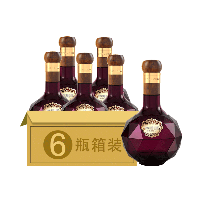 【官方正品】四特酒 特香经典1号 52度 500ml*6瓶整箱 特香型白酒