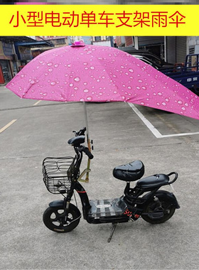 电动车专用伞踏板摩托车装雨伞支架挡雨神器棚帐篷遮阳可拆卸方便