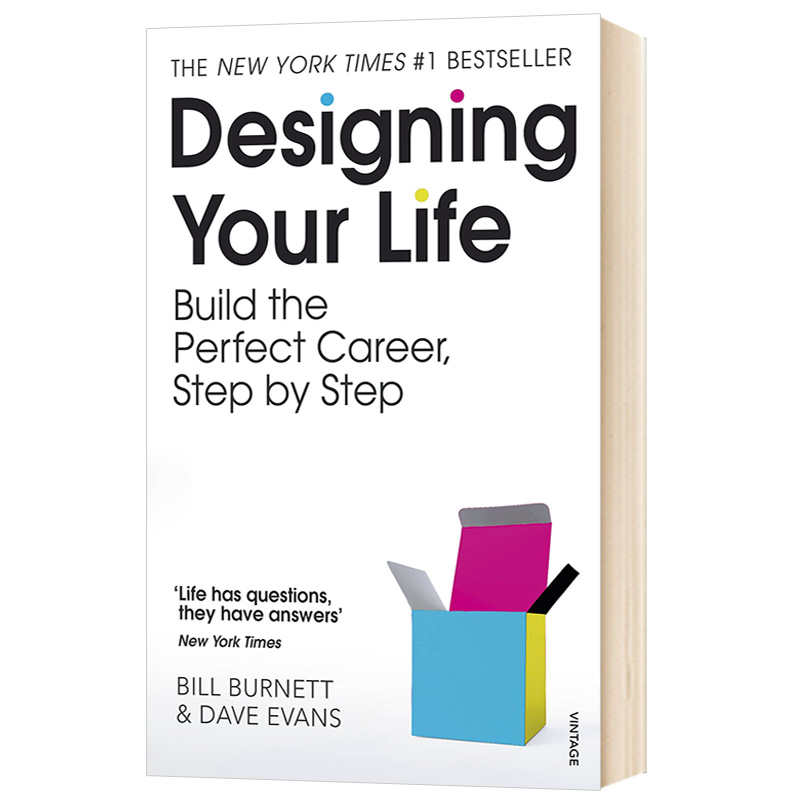 设计你的生活 Designing Your Life 斯坦福大学人生设计课 个人规划书 实现人生价值 英文原版励志读物 进口英语书籍