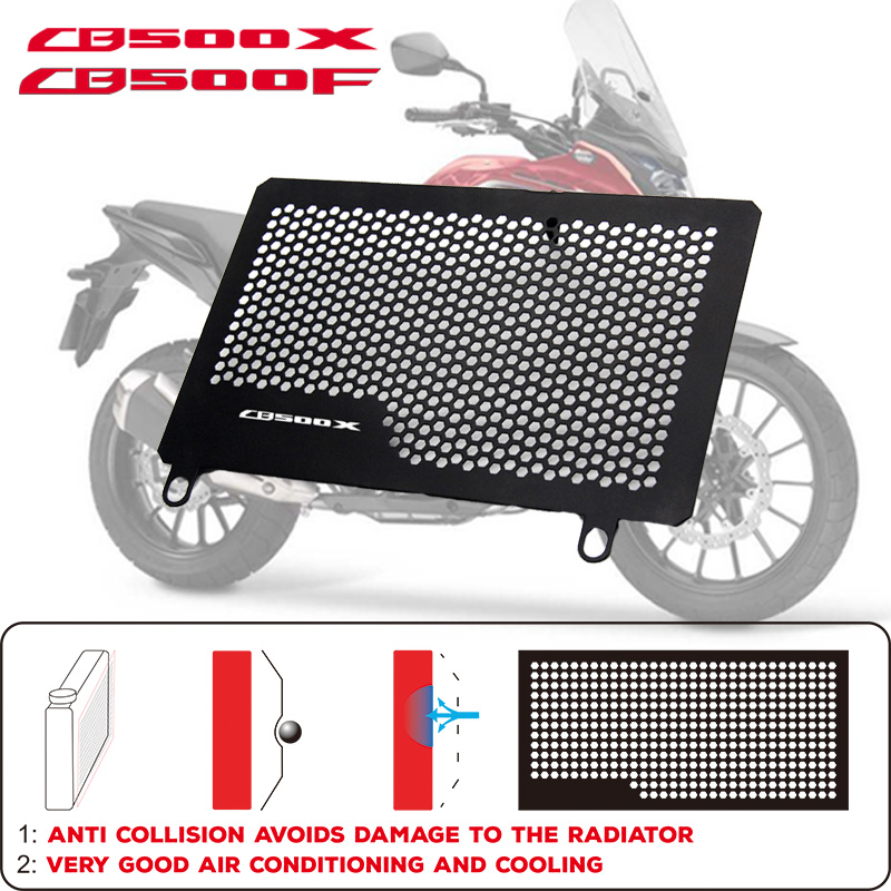 适用于摩托车本田水箱网 CB500X/CB500F 13-18 散热器保护网/罩