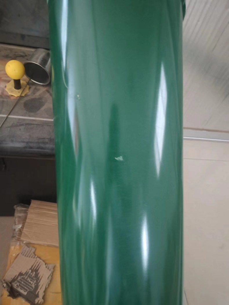 厂家生产12-14绿色平面传送带1.0环形输送带裙边带规格