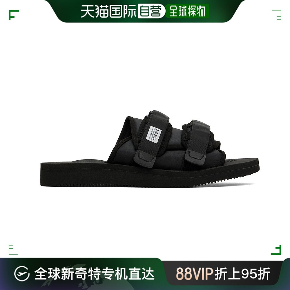 香港直邮潮奢 Suicoke 男士 黑色 MOTO-Cab 凉鞋 OG056Cab