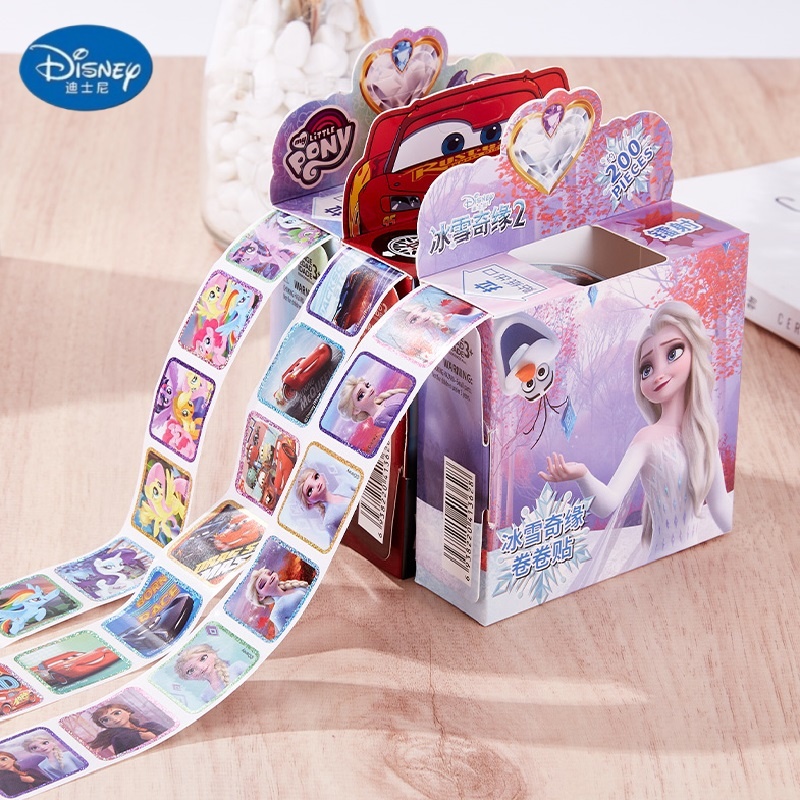 Elsa奖励贴儿童艾莎表扬爱沙和安娜贴画冰雪奇缘玩具爱沙公主贴纸