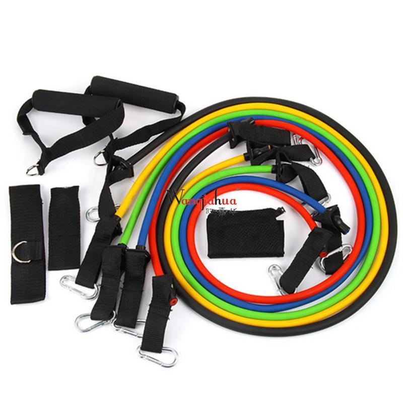 拉力绳弹力健身套装力量训练多用途器条网袋装阻力带
