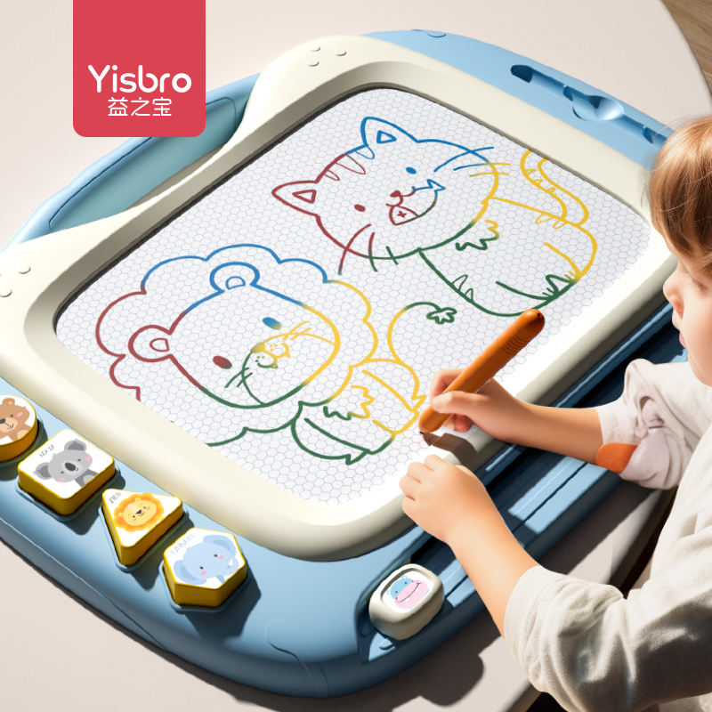 儿童画板家用宝宝磁性写字板婴幼儿1一3岁涂鸦画画玩具手写板可擦