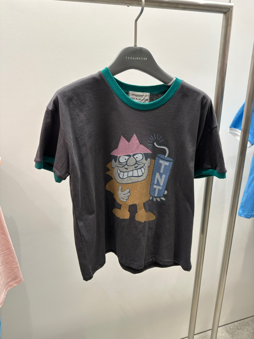 包邮TARABY MOTION韩国东大门代购夏季新款女装趣怪短袖T恤522