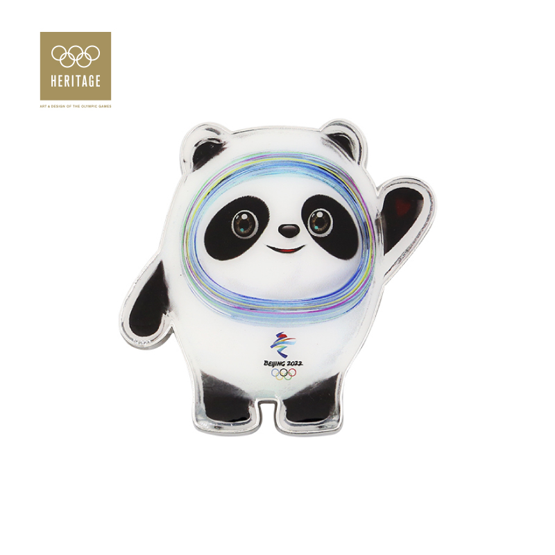 北京2022年冬奥会吉祥物冰墩墩徽章纪念品创意收藏礼品