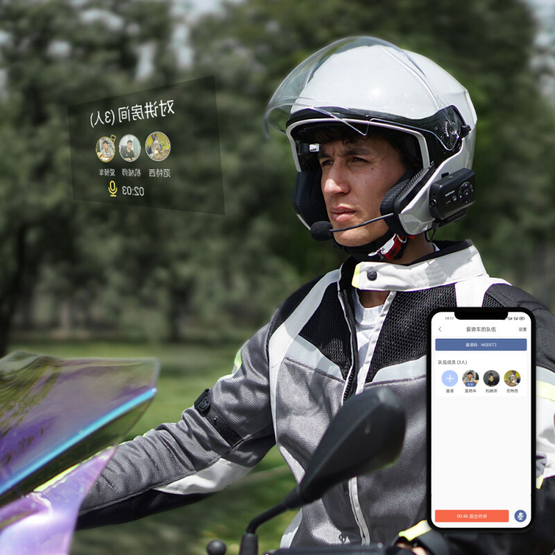 MotoEye摩托头盔HUD抬头显示器CarPlay投屏导航行车记录蓝牙耳机