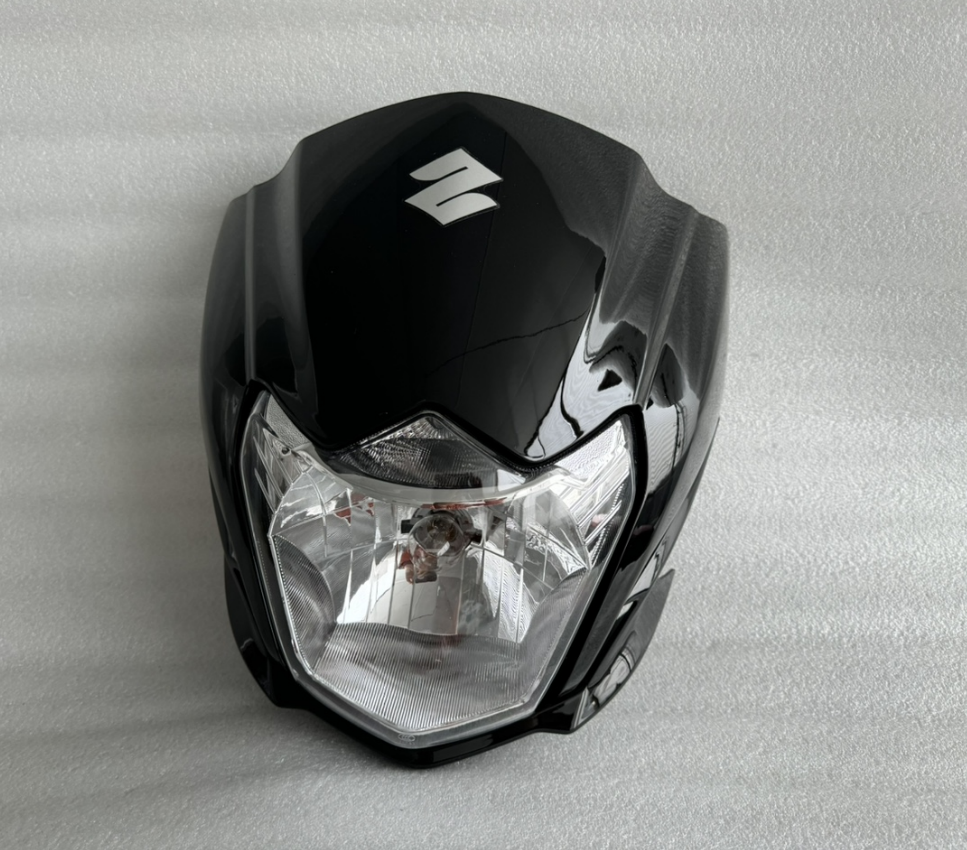 适用于轻骑铃木悍骏摩托车前大灯 GR-Fi QS150-5导流罩灯罩GR大灯