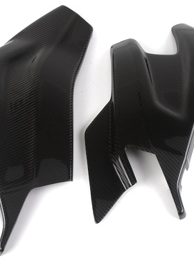 适用BMW宝马S1000R单R摩托车碳纤维改装扰流板摇臂罩2014-2020年