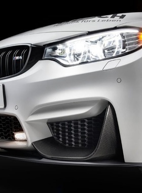 宝马BMW 原厂4系M4 F82 M Performance碳纤维前唇包角4S代购