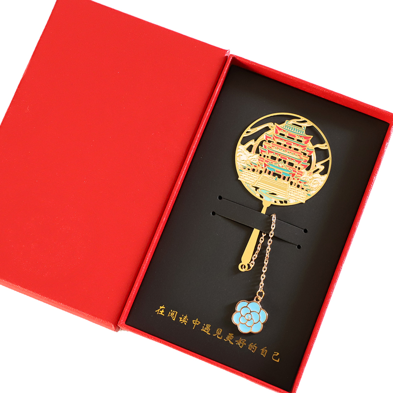滕王阁景点金属书签古典中国风免费定制刻字创意精美旅游纪念礼品