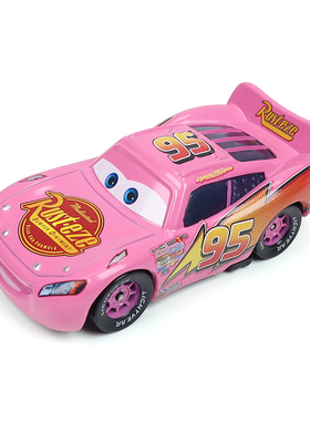 汽车总动员合金玩具赛车一代经典粉色麦昆模型儿童玩具女孩孩礼物