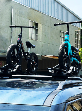 轿车SUV汽车自行车架通用款车顶自行车架行李架车载架单车平衡车