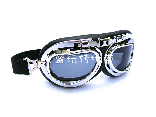 韩国超人气热销--茶色哈雷风镜/摩托车头盔风镜/ 太子护目风镜
