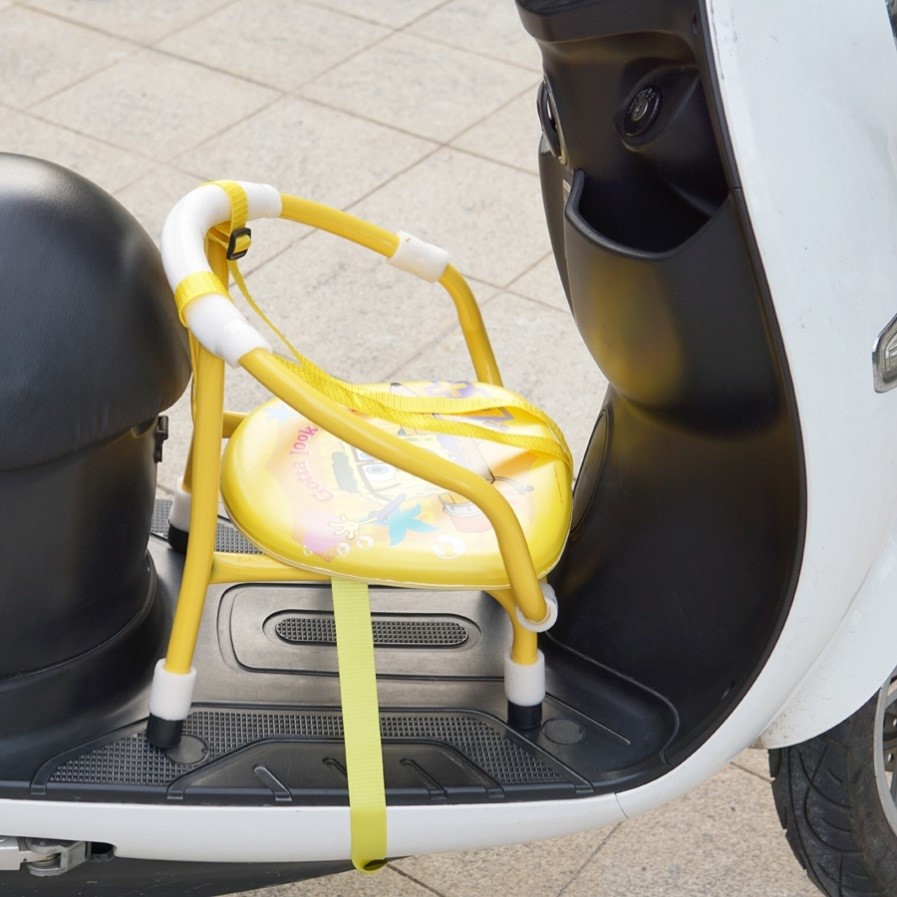 电动车前置小凳子电动摩托车儿童座椅简易免安装宝宝踏板凳椅通用