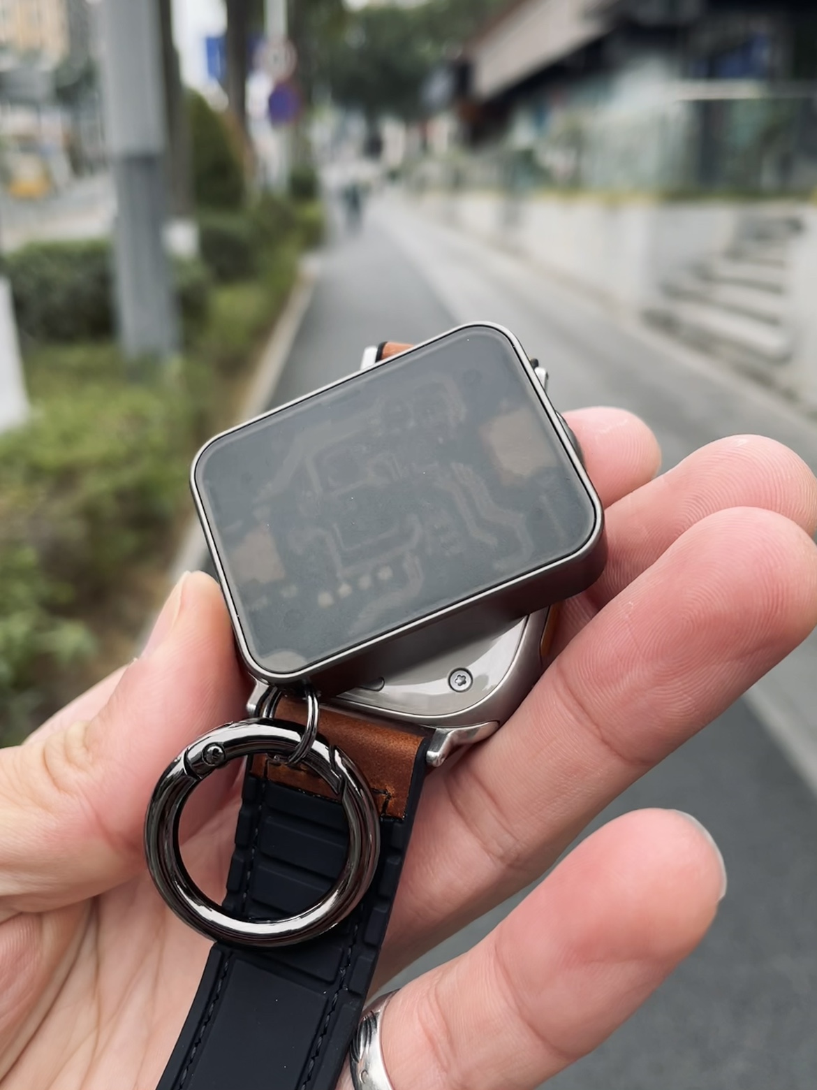 卡客 双接口适用苹果手表iwatch充电器s98透明applewatch充电便携