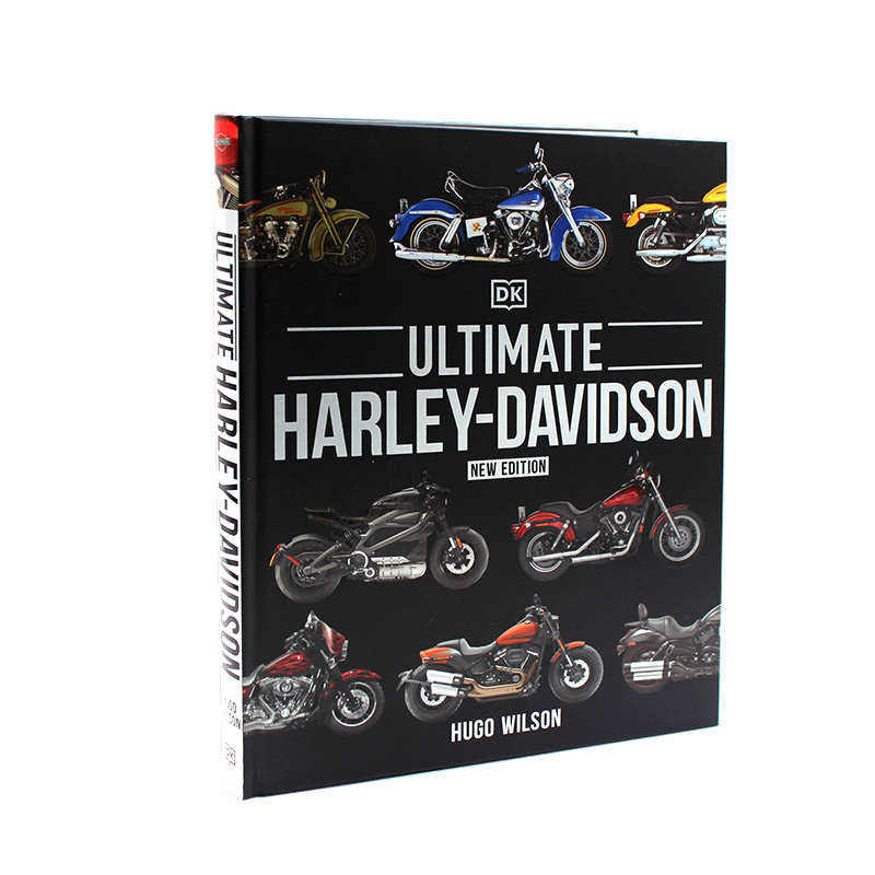 正版现货 DK百科 Ultimate Harley Davidson 英文原版进口 精装本 哈雷戴维森自行车 摩托车指南探索摩托车历史书籍畅销书