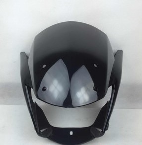 新款摩托车配件QS125骏驰GT125-5导流罩头罩大灯罩欧二包邮