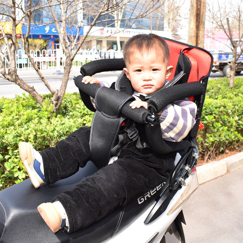 推荐电瓶车后座儿童座椅后置安全小孩宝宝电动摩托车踏板车大电车