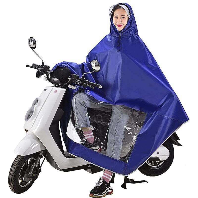 。雨衣电动车摩托车雨披电瓶车成人加大骑行雨披遮脚单人双人男女