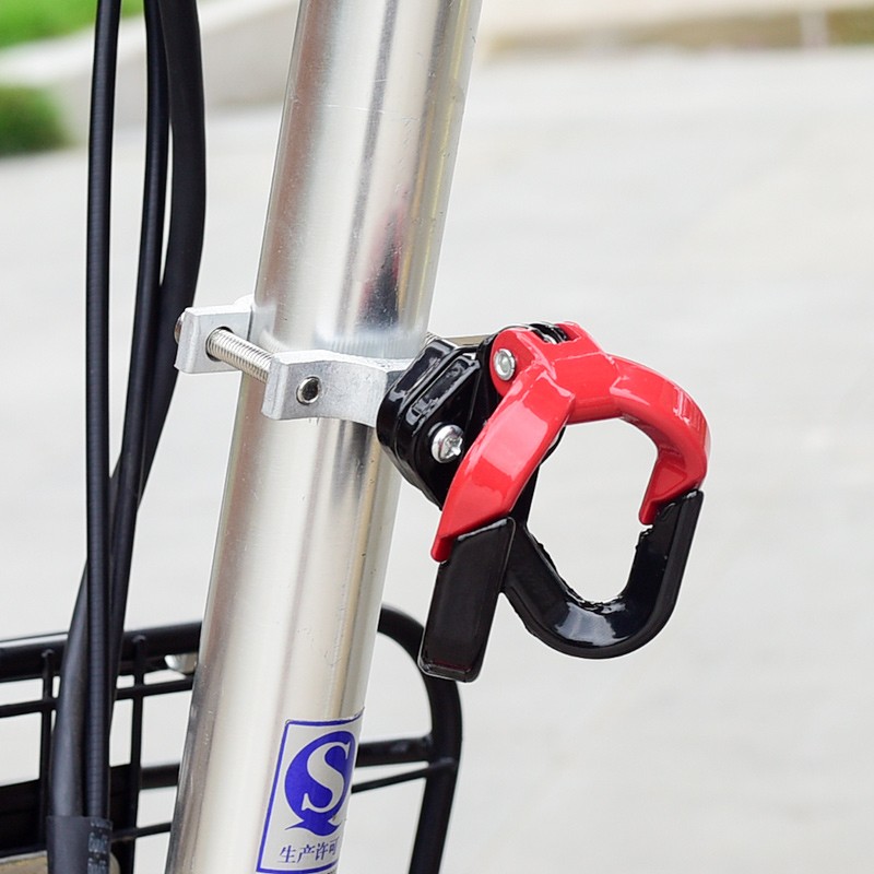 电动摩托车挂钩前置通用小型电瓶自行单车挂物扣免打孔挂头盔勾子