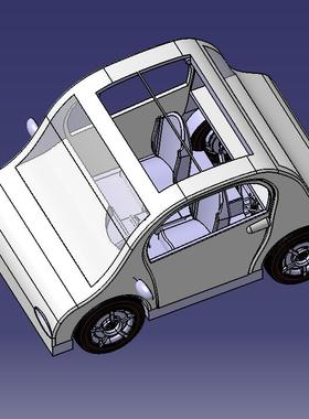 小型纯电动汽车轮毂电机及大角度转向系统的数字化设计2D图机械CA