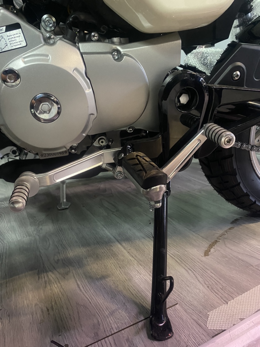新双狮斯托纳猿猴125摩托车换挡杆刹车杆踏板原厂铝合金加大挂品
