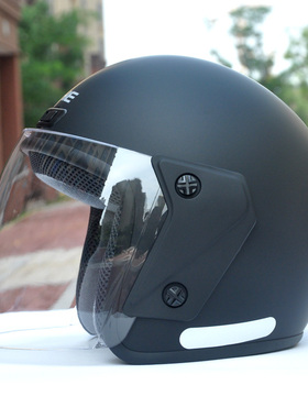 3C认证国标正品永恒头盔摩托车电动车安全帽男女款秋冬季四季半盔