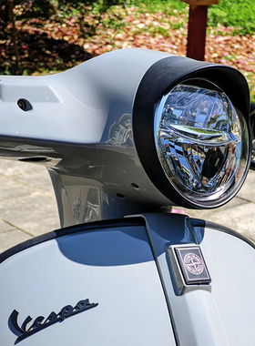 适用于vespa摩托车6日gts300全车改装黑化熏黑流水转向灯边条灯框