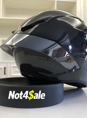 推荐摩托车机车改装大尾翼适用于AGV PISTA GPRR碳纤维头盔全盔非