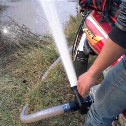 新款摩托车水泵抽水泵灌溉泵洗车泵汽油园林浇地抽水机离心农用泵