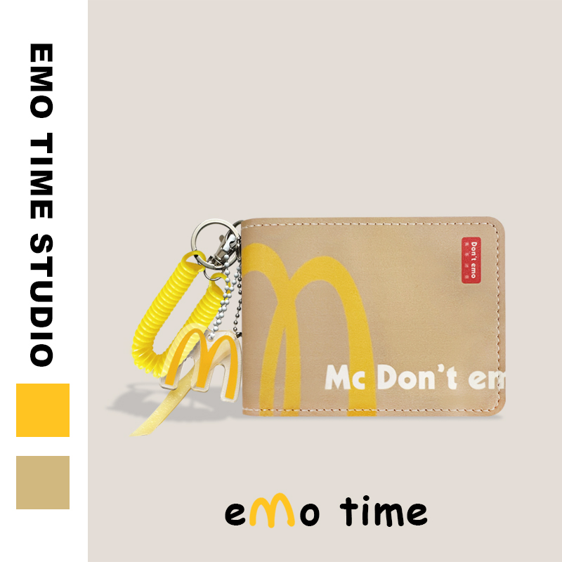 emo原创麦麦M门卡套包创意驾照保护套个性行驶证套证件驾驶证收纳
