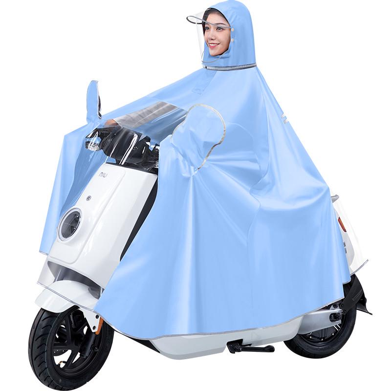 电动摩托车雨衣男女成人2021新款单双人长款全身防暴雨电瓶车雨披