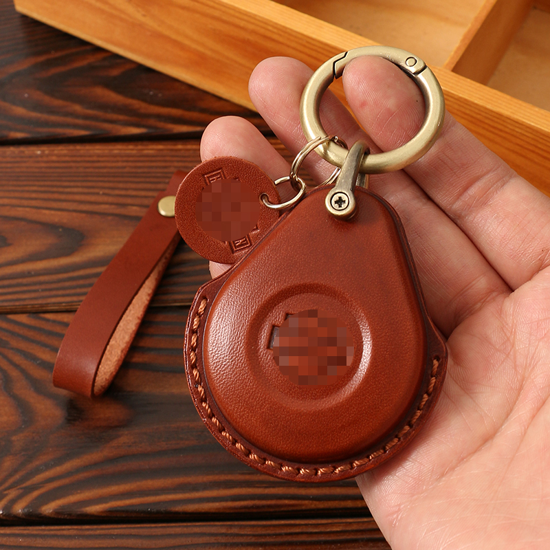 适用于哈雷钥匙包 X48感应启动钥匙套扣摩托车牛皮手工复古钥匙壳
